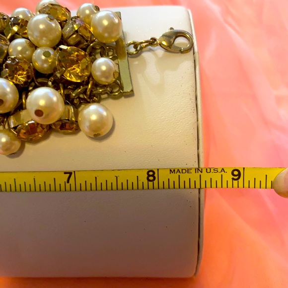 CITRINE PEARL CHARM BRACELET - Picture 7 of 9